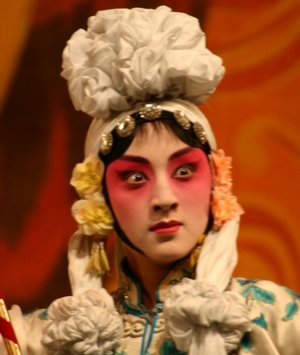 The Chinese Opera is colorful and exciting.