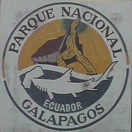 Seal of the Galapagos National Park