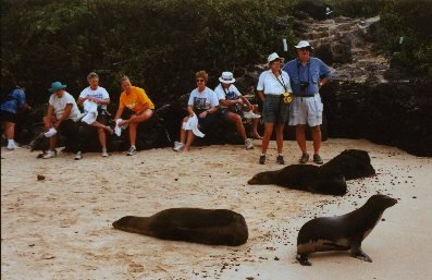 changing after wet landing