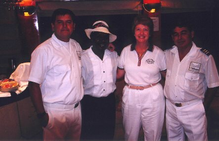 Fran with Millennium crew