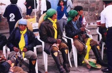 pilgrims at Saint Blas