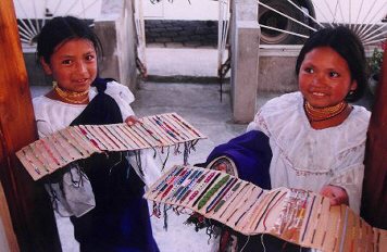 girls in Ecuador