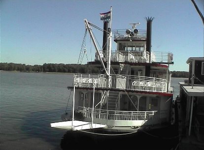 Steam boat in Hannibal, MO
